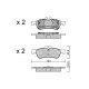 Klocki Galfer/SDT Brakes High Performance S-50 2107900