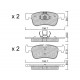 Klocki Galfer/SDT Brakes High Performance S-50 - BMW 2 (F22) przód