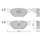 Klocki Galfer/SDT Brakes High Performance S-50 - BMW 5 (E39) tył