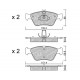 Klocki Galfer/SDT Brakes High Performance S-50 2158500