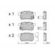 Klocki Galfer/SDT Brakes High Performance S-50 2159700