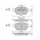 Klocki Galfer/SDT Brakes High Performance S-50 2195300