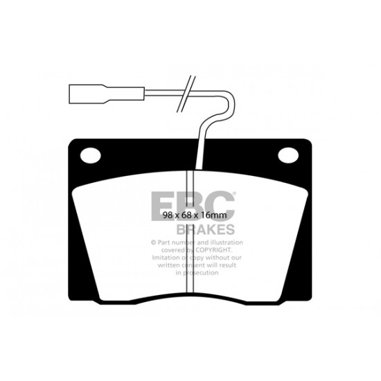 Klocki EBC Brakes Ultimax2 DP1028