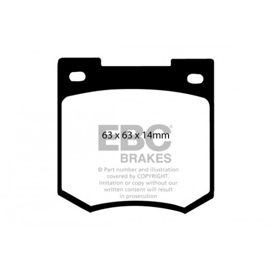 Klocki EBC Brakes Greenstuff DP2106