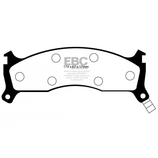 Klocki EBC Brakes Ultimax2 - Kia Sportage (NB) przód