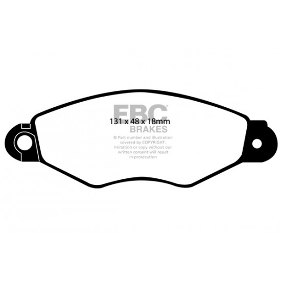 Klocki EBC Brakes Ultimax2 DP1136