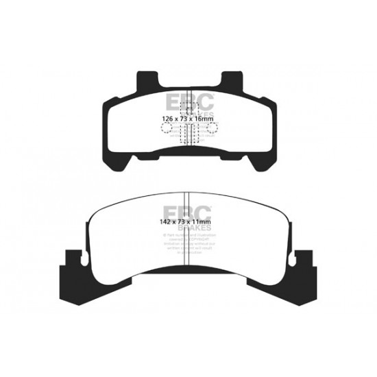 Klocki EBC Brakes Yellowstuff DP41173R