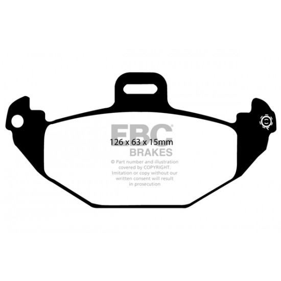 Klocki EBC Brakes Greenstuff DP21190