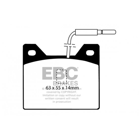 Klocki EBC Brakes Ultimax2 DP122