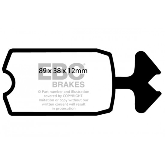 Klocki EBC Brakes Ultimax2 DP131