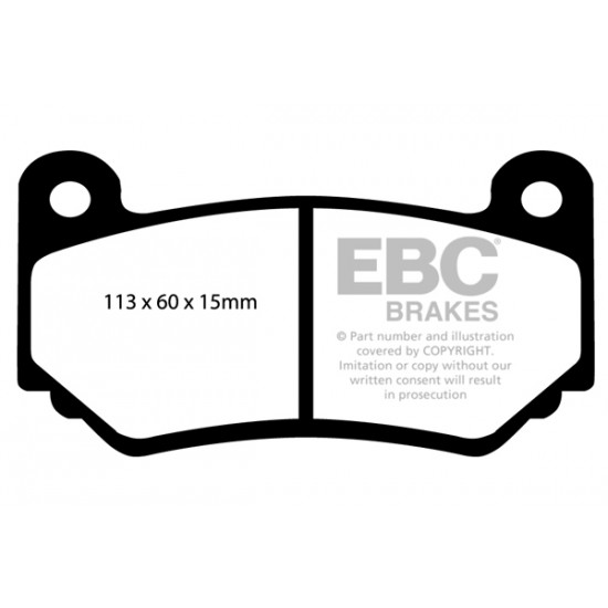 Klocki EBC Brakes Yellowstuff DP41377R