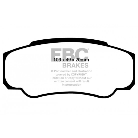 Klocki EBC Brakes Ultimax2 DP1378