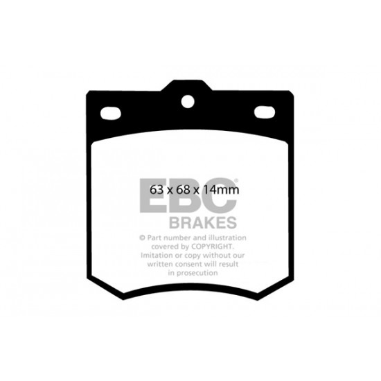 Klocki EBC Brakes Ultimax2 DP138