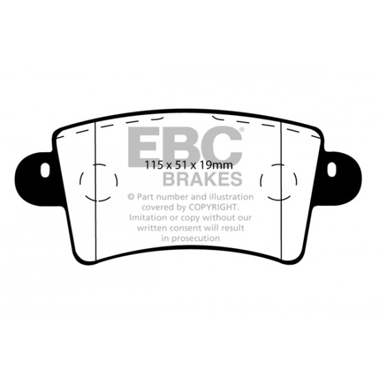 Klocki EBC Brakes Ultimax2 DP1385