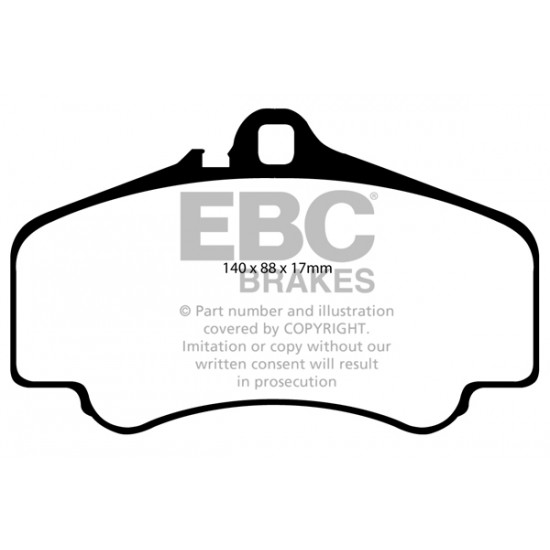 Klocki EBC Brakes Yellowstuff DP41454R