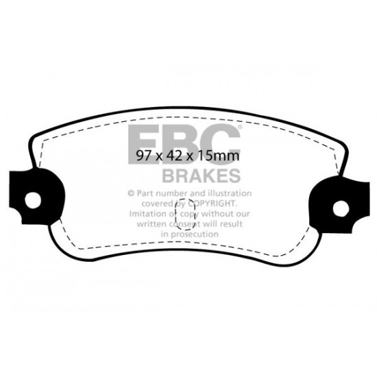 Klocki EBC Brakes Ultimax2 DP147