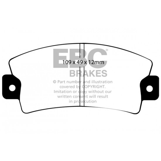 Klocki EBC Brakes Ultimax2 DP151