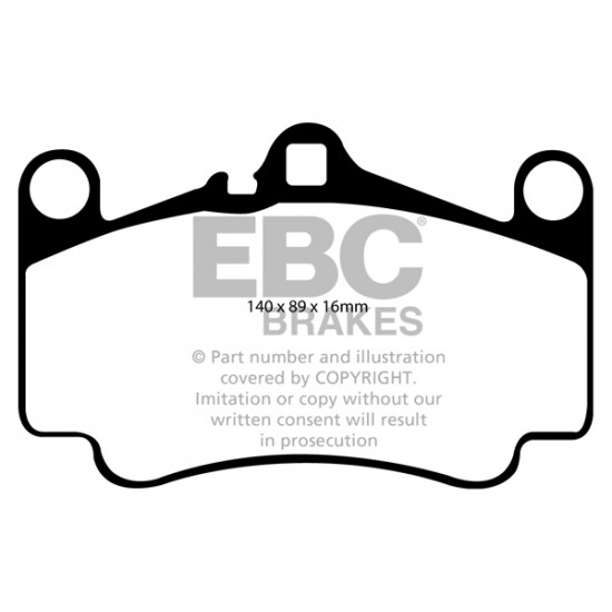 Klocki EBC Brakes Yellowstuff DP41515R