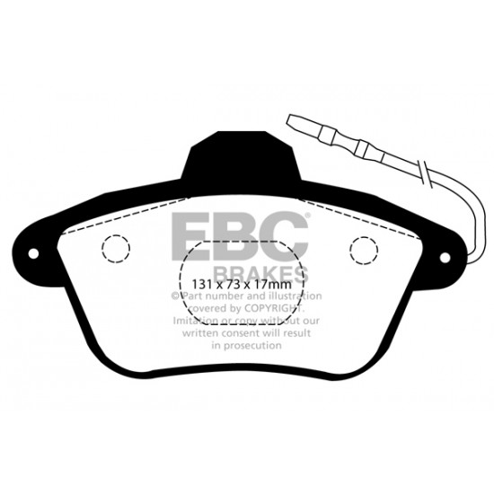 Klocki EBC Brakes Yellowstuff DP41526R