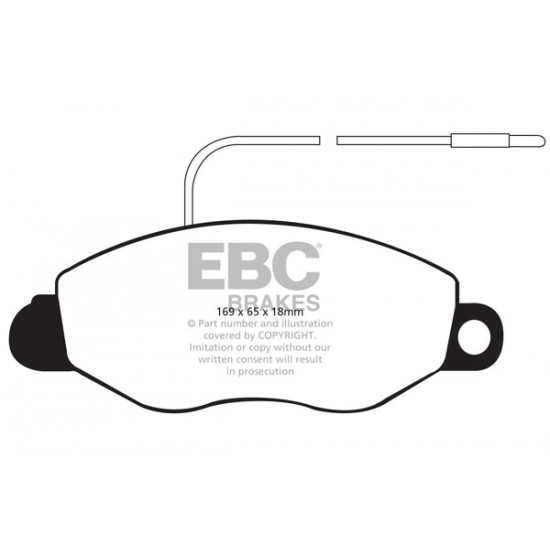 Klocki EBC Brakes Ultimax2 DP1570