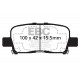 Klocki EBC Brakes Greenstuff 6000 Series 4x4 DP61662