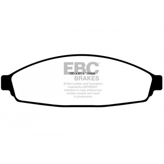 Klocki EBC Brakes Greenstuff DP21676