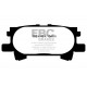 Klocki EBC Brakes Greenstuff 6000 Series 4x4 - Lexus RX (XU30) tył