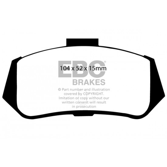 Klocki EBC Brakes Ultimax2 DP173