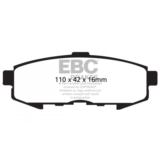 Klocki EBC Brakes Ultimax2 DP1733