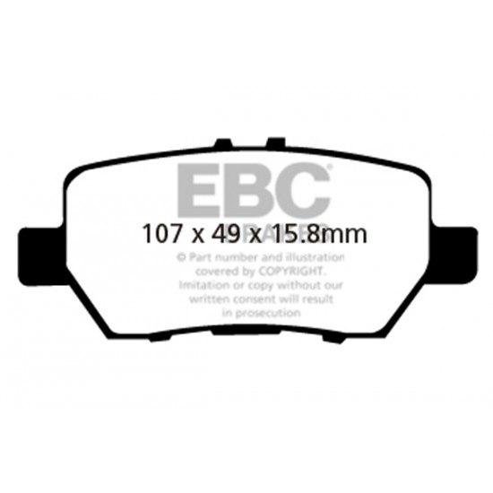 Klocki EBC Brakes Yellowstuff DP41736R