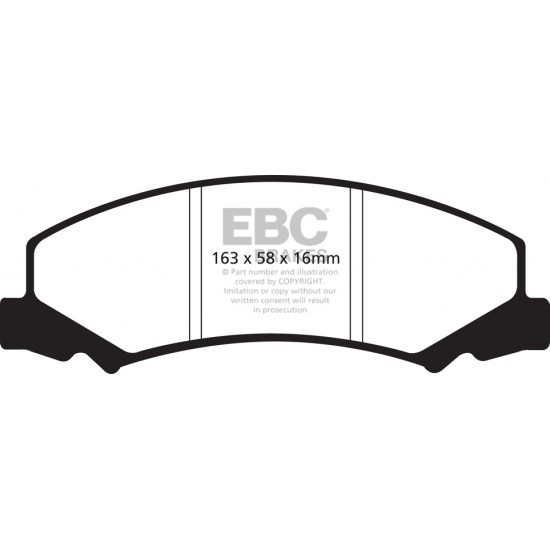 Klocki EBC Brakes Greenstuff DP21762