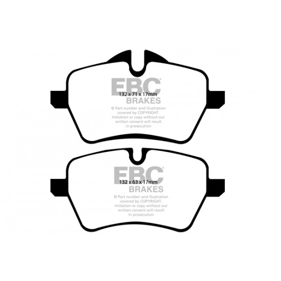 Klocki EBC Brakes Yellowstuff DP41789R