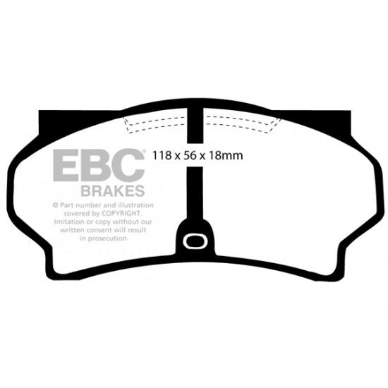 Klocki EBC Brakes Ultimax2 DP181