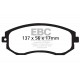 Klocki EBC Brakes Yellowstuff - Subaru XV przód