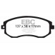 Klocki EBC Brakes Ultimax2 - Subaru Forester 4 przód