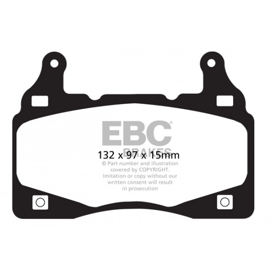 Klocki EBC Brakes Yellowstuff DP41895R