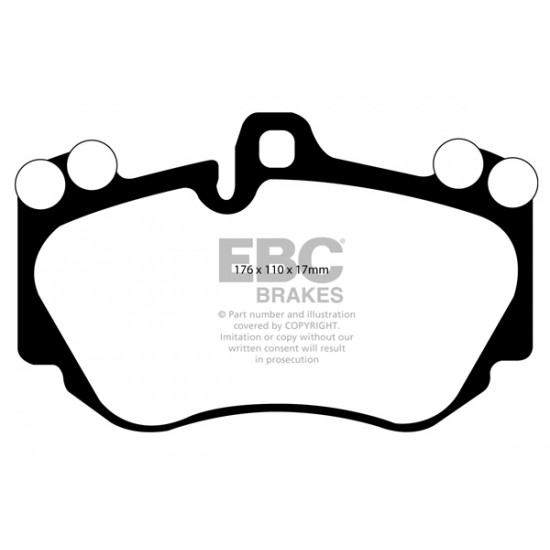 Klocki EBC Brakes Yellowstuff DP41905R