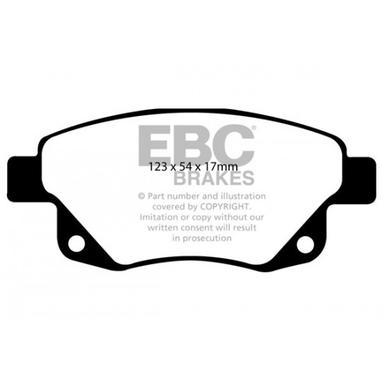 Klocki EBC Brakes Ultimax2 DP1918