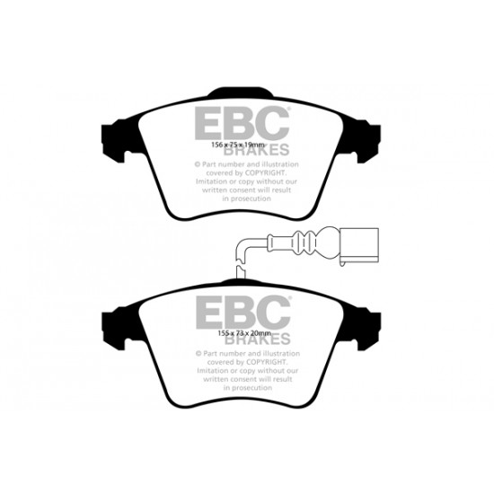 Klocki EBC Brakes Yellowstuff DP41935R