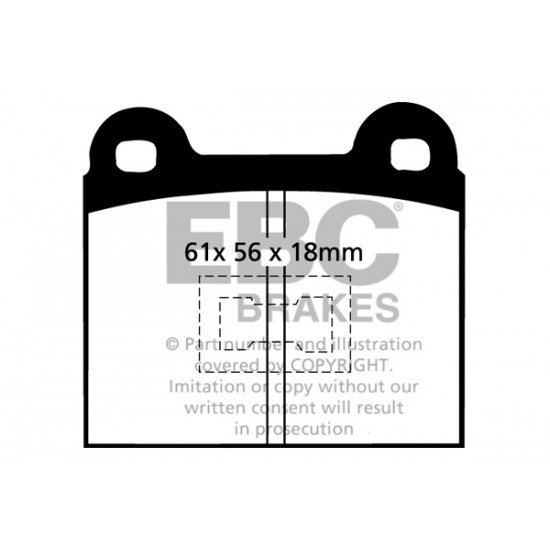 Klocki EBC Brakes Ultimax2 DP194