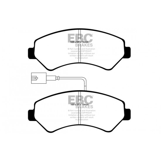 Klocki EBC Brakes Yellowstuff DP41969R