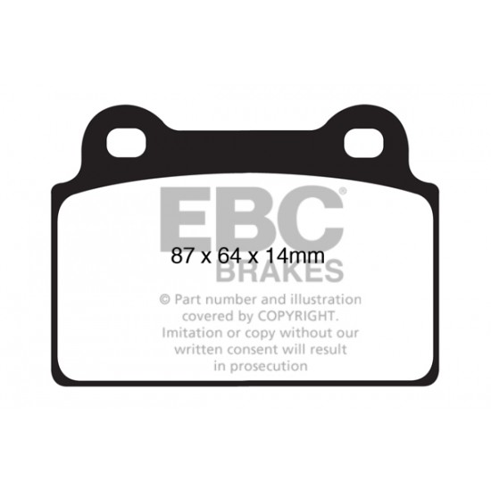 Klocki EBC Brakes Yellowstuff DP41985R