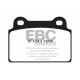 Klocki EBC Brakes Redstuff - Mitsubishi Lancer Evo X tył