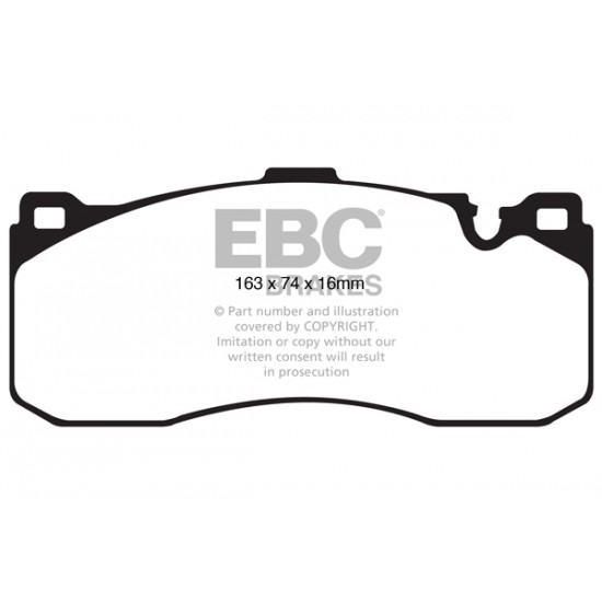 Klocki EBC Brakes Yellowstuff DP41995R