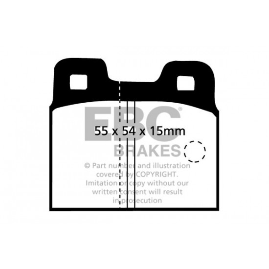 Klocki EBC Brakes Ultimax2 DP218