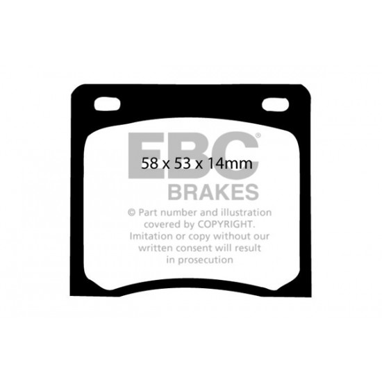 Klocki EBC Brakes Ultimax2 DP237