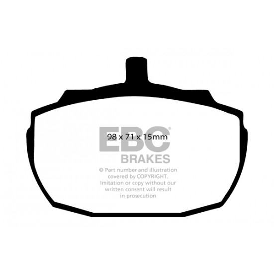 Klocki EBC Brakes Yellowstuff DP4243R