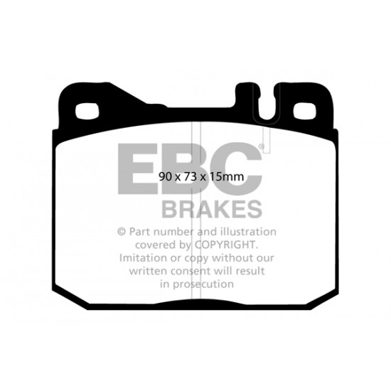 Klocki EBC Brakes Yellowstuff DP4261R