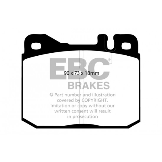 Klocki EBC Brakes Redstuff DP3261/2C