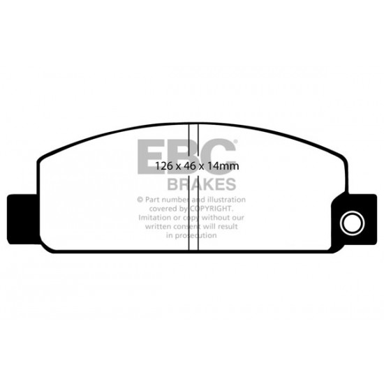 Klocki EBC Brakes Ultimax2 DP318